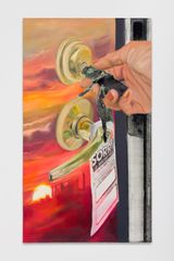 Just Missed You by Jessica Taylor Bellamy contemporary artwork painting