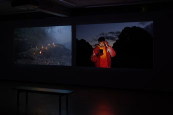Contemporary art exhibition Christopher Ulutupu Manino at Jhana Millers Wellington New Zealand