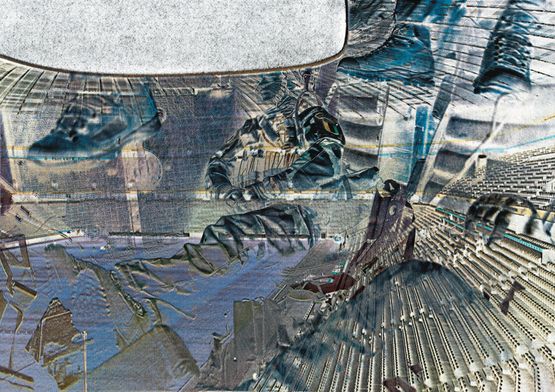 GEFECHTSPAUSE I by Katharina Sieverding contemporary artwork Print