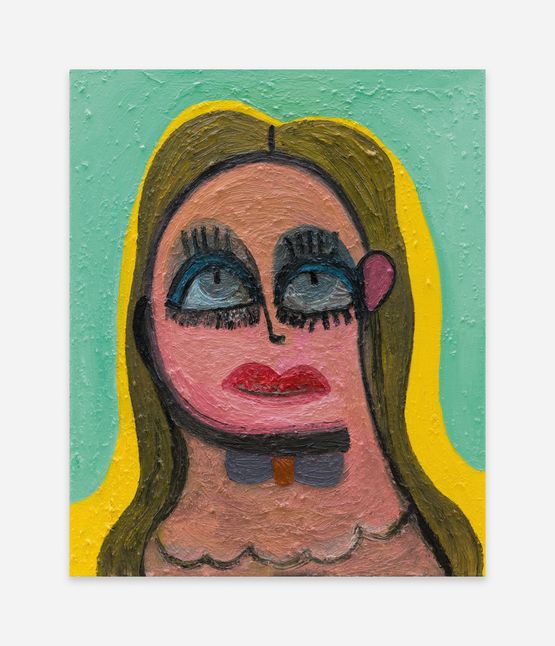 Head II by Trude Viken contemporary artwork Painting