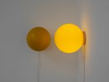 Yellow Corner Chance Piece by Angela Bulloch contemporary artwork sculpture