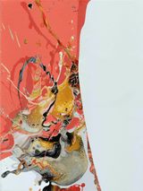 Babylonia whore by Jose Castiella contemporary artwork painting works on paper