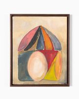 Cage egg by Ana Mazzei contemporary artwork painting