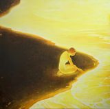 The ocean of warmth by Ivan Pokidyshev contemporary artwork painting