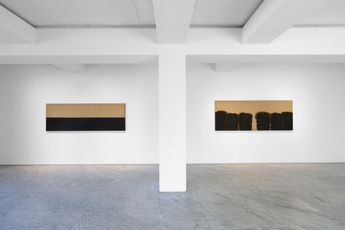 Contemporary art exhibition Yun Hyong-keun Yun Hyong-keun 19891999 at PKM Gallery Seoul South Korea
