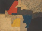 Rouge bleu jaune by Serge Poliakoff contemporary artwork painting