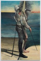 The Burning by Nikos Aslanidis contemporary artwork painting works on paper
