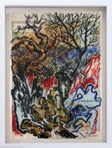 East Asia Map in Showa Period by Sun Xun contemporary artwork works on paper