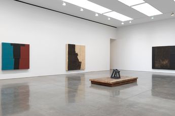 Contemporary art exhibition Theaster Gates Black Vessel at Gagosian 555 West 24th Street New York United States