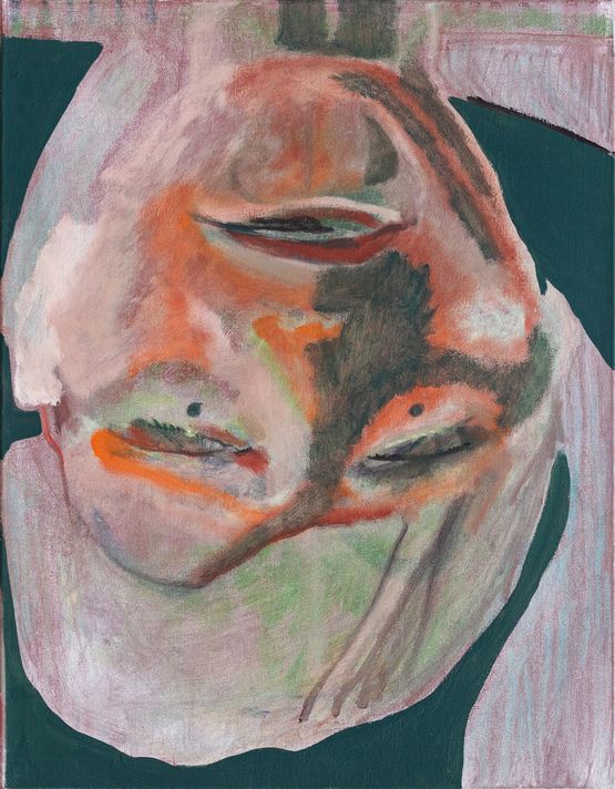 Face to Face  We All Fall Down by Hannah Ireland contemporary artwork Painting