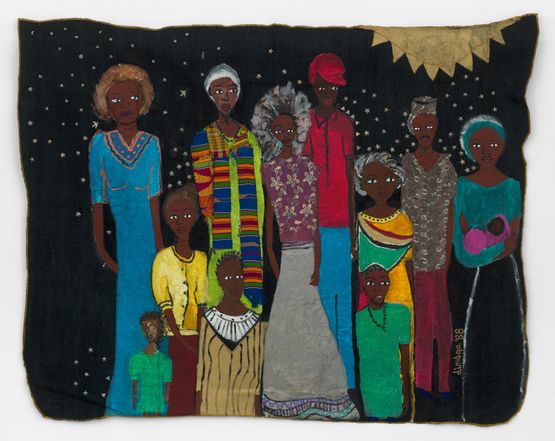 Family 1 by Dindga Mccannon contemporary artwork Painting