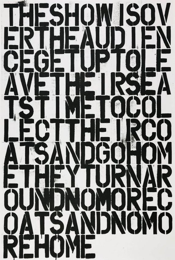 CHRISTOPHER WOOL AND FELIX GONZALEZ-TORRES