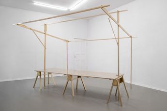 Contemporary art exhibition Reijiro Wada Market and Thieves in a Cloister at SCAI THE BATHHOUSE Tokyo Japan