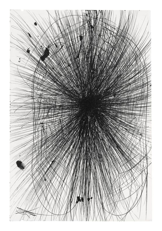 DR 8217 by Sterling Ruby contemporary artwork Works on Paper