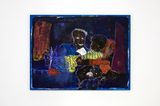 Young lady reading by Walter Price contemporary artwork painting works on paper sculpture
