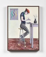 Untitled Miss Miss Composing by Charles Avery contemporary artwork painting