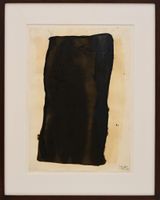 Soy Sauce Drawings 01 by Yang Jiechang contemporary artwork works on paper