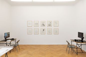 Contemporary art exhibition Jimmie Durham texts and recordings at Barbara Wien Berlin Germany
