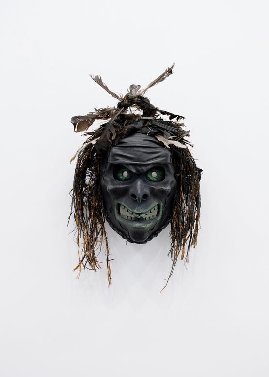 Kwakwakawakw Musgamakw Dzawadaenuxw First Nation Bukwus Mask by Beau Dick contemporary artwork Sculpture