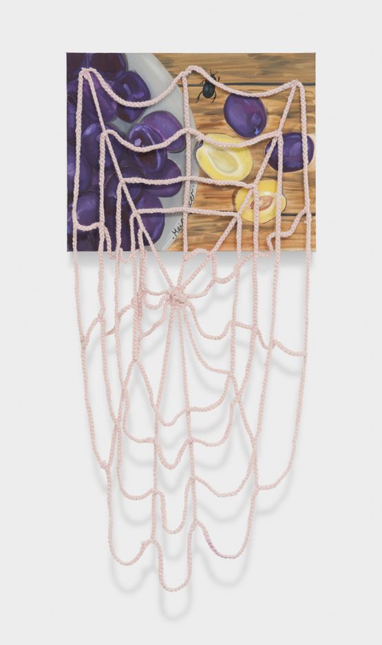 Fathers plums by Katja Seib contemporary artwork Painting