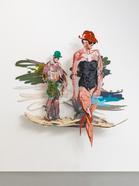 Lady with Red Hat by Eric Fischl contemporary artwork Sculpture