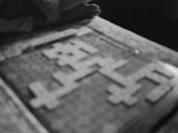 Scrabble with ma Fast car by Rai contemporary artwork print