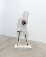 Marble Sculpture No. 3 by Oliver Lee Jackson contemporary artwork sculpture