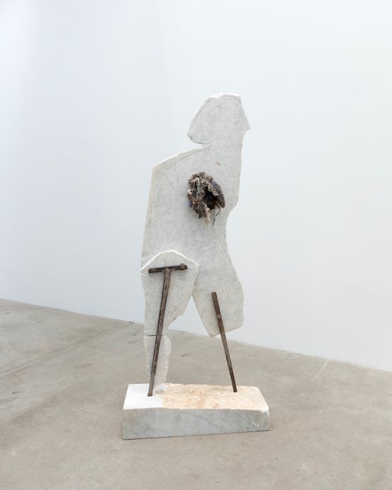 Marble Sculpture No. 3 by Oliver Lee Jackson contemporary artwork Sculpture