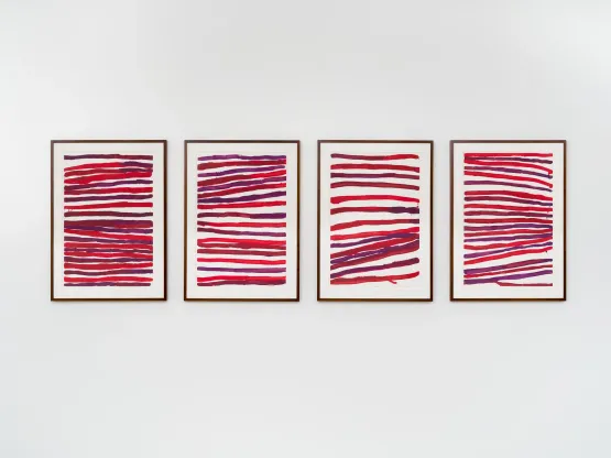 Body Markings Sorry Cuts by Emily Kam Kngwarray contemporary artwork Works on Paper
