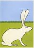 Hannahs Rabbit by John Wesley contemporary artwork Painting