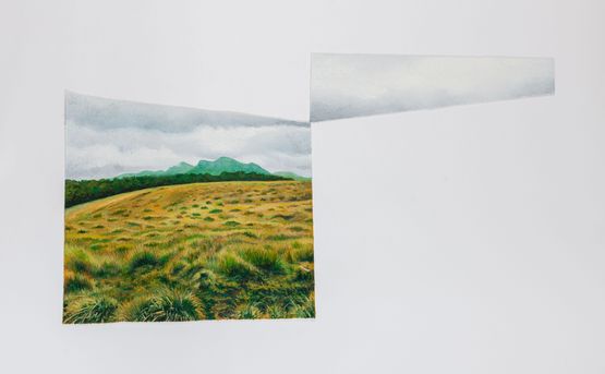 Horton Plains by Muhanned Cader contemporary artwork Painting