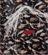 Kafamz cok karsk kacmak m savasmak m by Azade Koker contemporary artwork mixed media painting