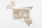 Somethings in the Air by Agnes Hansella contemporary artwork Textile