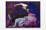 liar liar lying down how do I reach you by Tom Polo contemporary artwork painting