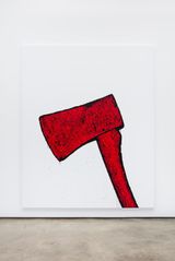 Untitled Axe by Gardar Eide Einarsson contemporary artwork painting
