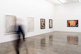 Contemporary art exhibition Vik Muniz Superficies at Galeria Nara Roesler Sao Paulo Brazil
