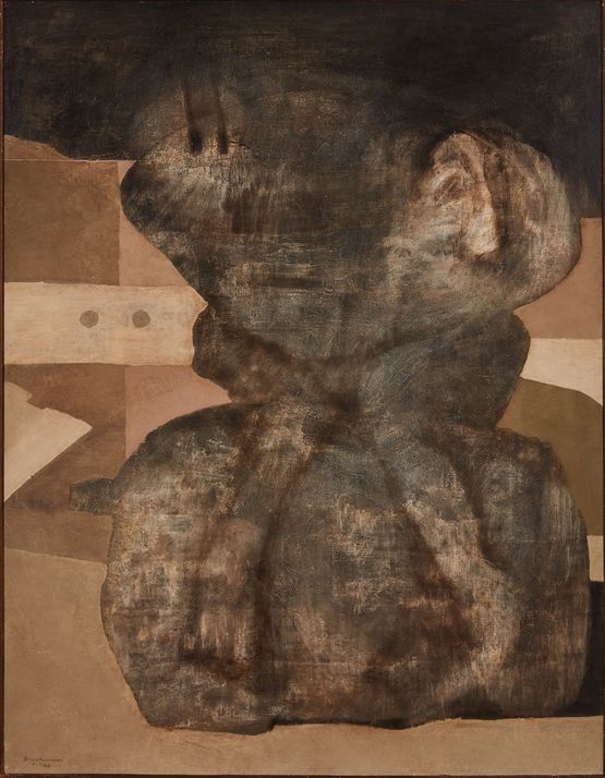 Mune REPOS METAPHYSIQUE by Enrique Brinkmann contemporary artwork Painting