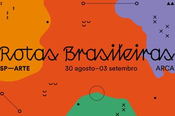 Contemporary art exhibition SPArte Rotas Brasileiras at Fortes DAloia  Gabriel Sao Paulo Brazil