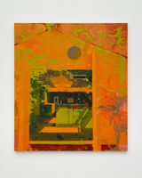 A Place To Rest by Hettie Inniss contemporary artwork mixed media painting