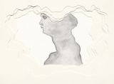 Tracing Memories 3 by Amol K Patil contemporary artwork drawing works on paper