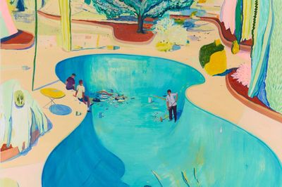 Between Heaven and Earth, 2023 by Jules De Balincourt | Ocula