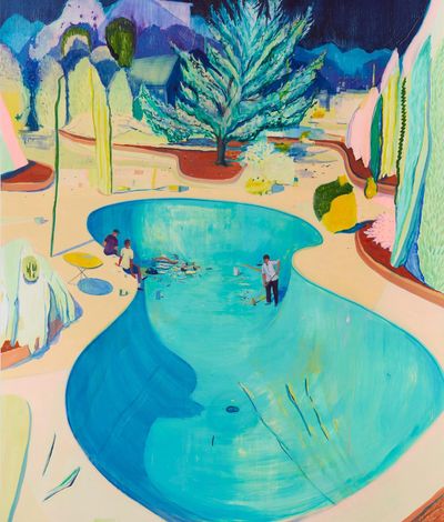Jules de Balincourt and Pace Gallery in  Cahoots