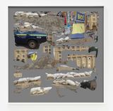 TentTexture III Kharkiv by Hito Steyerl contemporary artwork painting