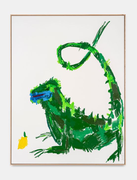 Verhaltnis leicht angespannt by Andi Fischer contemporary artwork Drawing