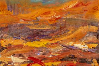 Contemporary art exhibition Summer Collective Tangerine Dreams at Ayyam Gallery Dubai United Arab Emirates