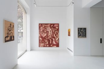 Contemporary art exhibition Kottie Paloma A Melody of Madness at Alzueta Gallery Turo Spain