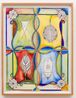 Witches Spells in Graffiti by Faith Wilding contemporary artwork Painting