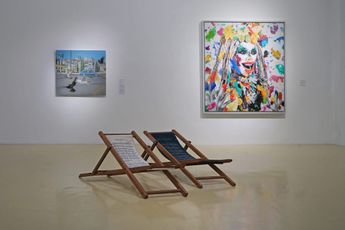 Contemporary art exhibition Group Exhibition Reframing Roots at Gajah Gallery Singapore
