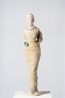 Woman with green rose Portrait of Julia Zemiro by Linda Marrinon contemporary artwork Sculpture