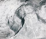Squeezed in the curl by Radhika Khimji contemporary artwork painting works on paper